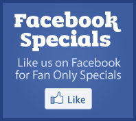 Special discount for our Facebook friends